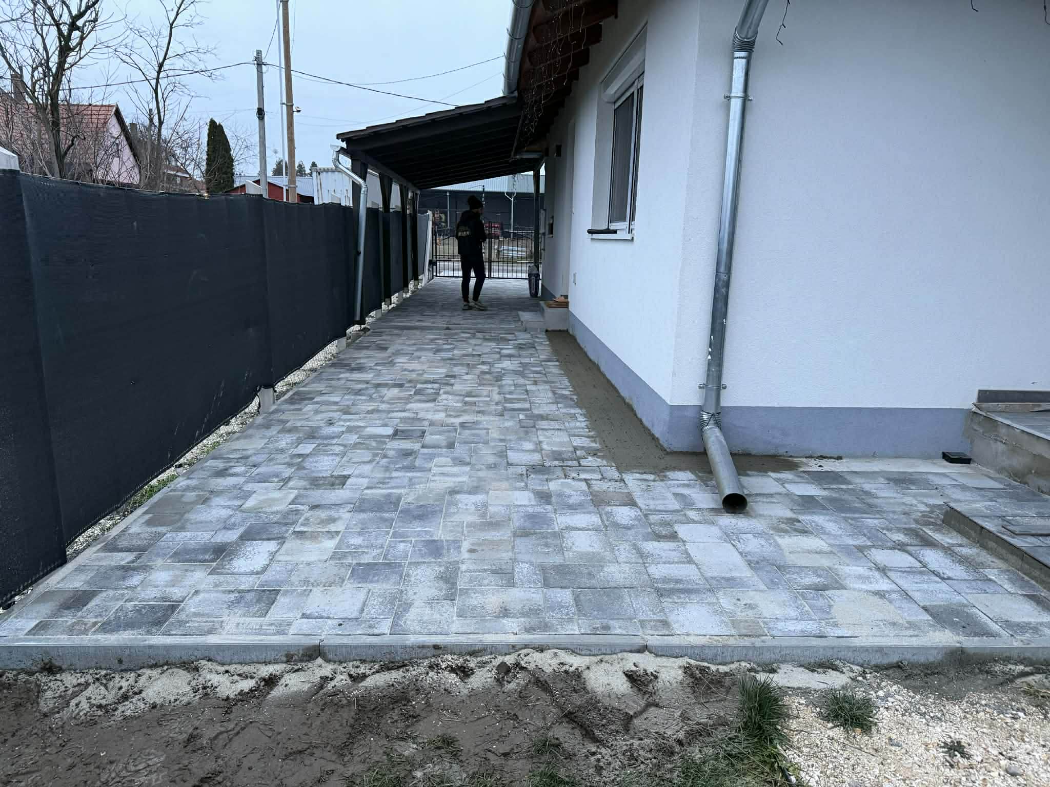 Kültéri burkolás